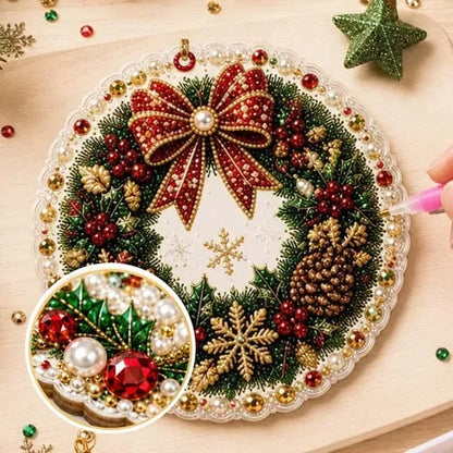 🎁Christmas DIY Diamond Painting Ornaments