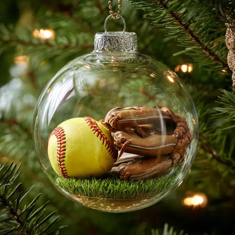 🕒🚨Limited release-🌲⚾Christmas Gift Sports Holiday Ornament