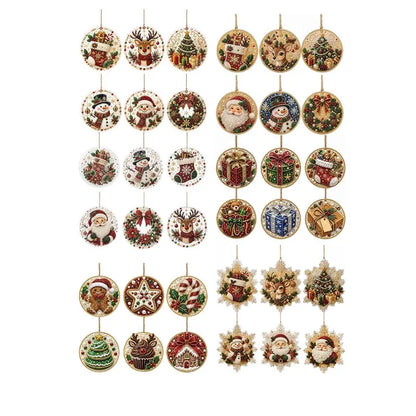 🎁Christmas DIY Diamond Painting Ornaments