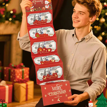 🎁BUY 1 GET 1 FREE🎅🎄Foldable 6-Slot Christmas Red Envelope