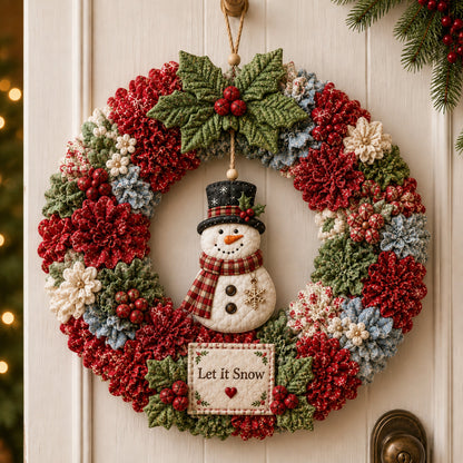 ✨🔥49% Off Last Day 🔥3D Fabric Poke Wreath DIY Kit