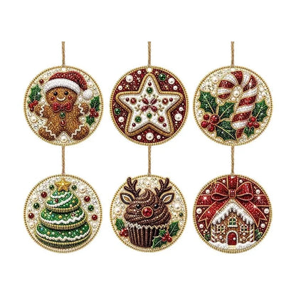 🎁Christmas DIY Diamond Painting Ornaments