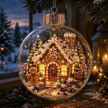 ✨Glowing Christmas Diorama Ornament🎄