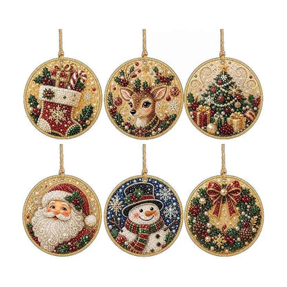 🎁Christmas DIY Diamond Painting Ornaments